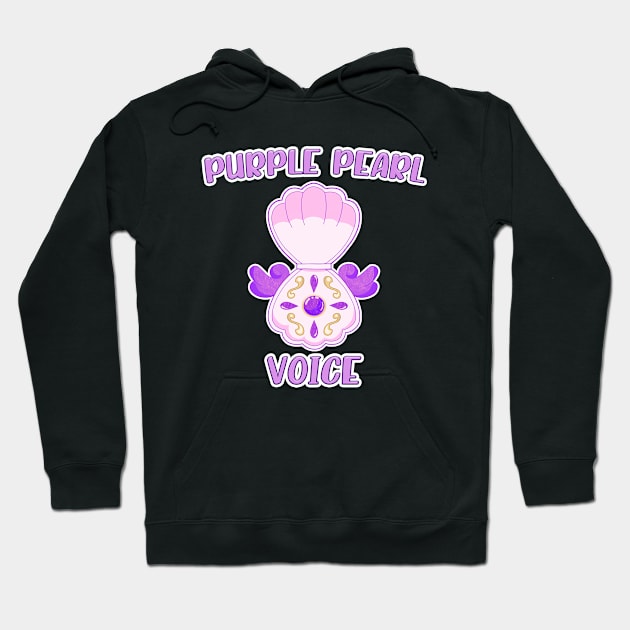 Purple Pearl Voice Hoodie by Kiroiharu